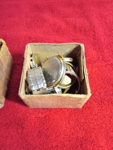 Old Box Of Scrap Watches
