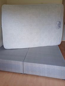 4ft 6 Divan bed and mattress