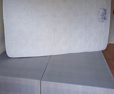 4ft 6 Divan bed and mattress