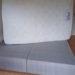 4ft 6 Divan bed and mattress