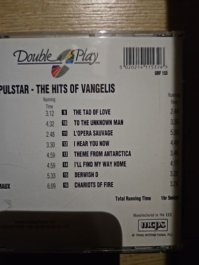 Vangelis - Pulsar. The Hits of Vangelis.