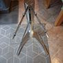 glass and chrome stand Image 2