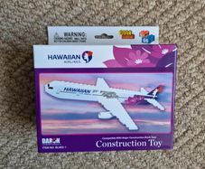 hawaiian airlines lego like construction toy
