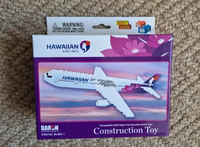 hawaiian airlines lego like construction toy
