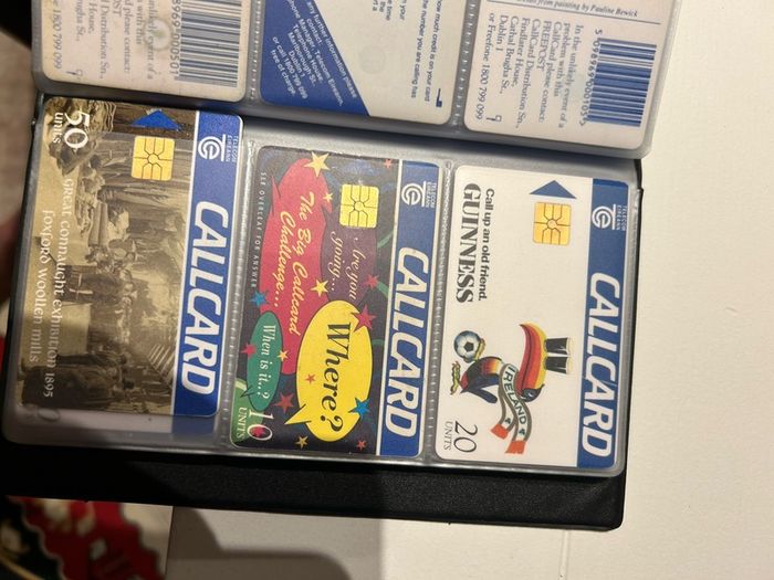 callcards start at 1 euro each most are 2 euro each