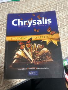 Chrysalis student portfolio