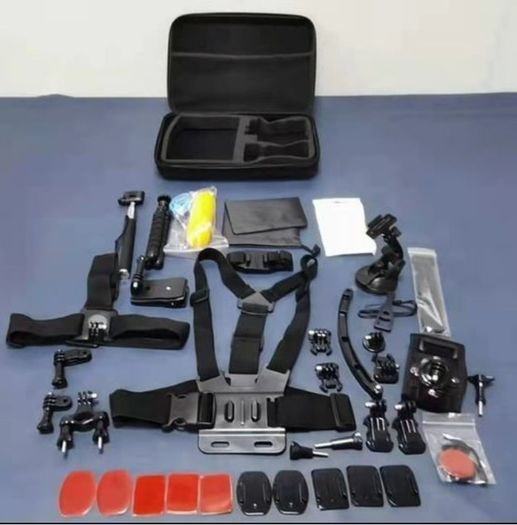 Tenlacum Accessories for Gopro,50-In-1 Action Camera Accessory Kit for GoPro Hero Session Action Camera Mounts with Case and Essentials