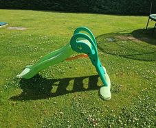 outdoor water slide