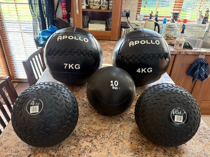 Wall Ball (apollo Branded!!) + Slam Ball Collection, Cheap!!