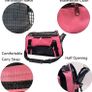 Pet Carrier Bag, Airline Approved Duffle Bags, Pet Travel Portable Bag Home for Little Dogs, Cats and Puppies, Small Animals (M, Pink) (FREE SHIPPING) Image 6