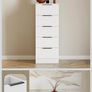 2 narrow chest of drawers Image 2