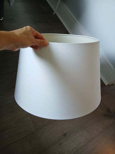 Cream lamp shade