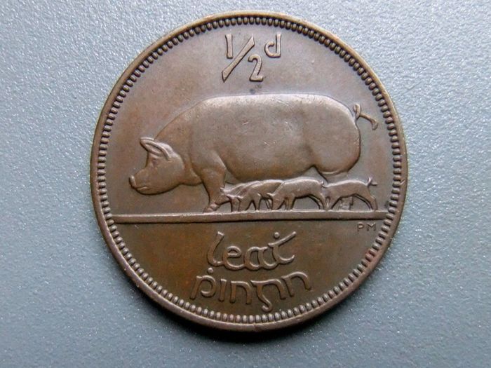 1953 Half Penny