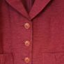 KALIKO Fuchsia Pure Linen Blazer S14 Image 6