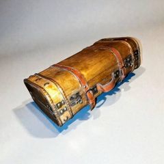 Decorative large wooden box