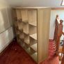 16 cube natural oak storage unit Image 2