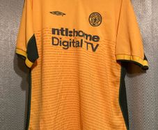 Vintage Original 2002/2003 Celtic Away Jersey uk size Medium