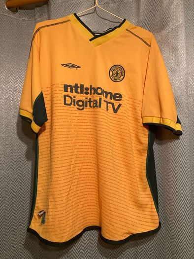 Vintage Original 2002/2003 Celtic Away Jersey uk size Medium