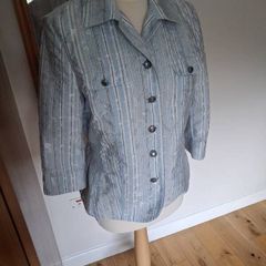 Beautiful Striped Blue Gelco Summer Jacket 12