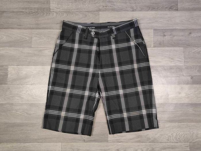 Galvin Green Golf Check Shorts Mens Small W32