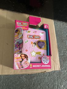 Funlockets Secret Journal Glitter Edition. Secret Lockable Girls Diary Toy