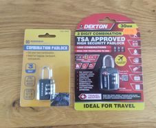 Combination Padlocks x 2