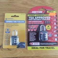 Combination Padlocks x 2