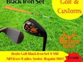 Brute Golf Black Iron Set 4-SW