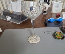 Goblet mirror mosaic