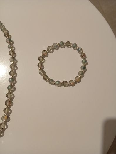 Necklace and matching bracelet