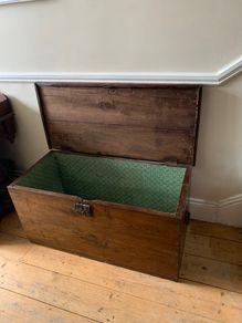 Antique wooden chest
