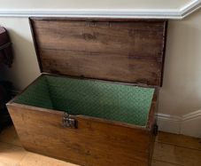 Antique wooden chest