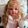 22 Inch Reborn doll with soft toy full body silicone Image 4