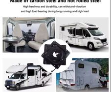Universal Car Van Motorhome Swivel Seat Base Turntable Rotatable Adaptor Truck 360