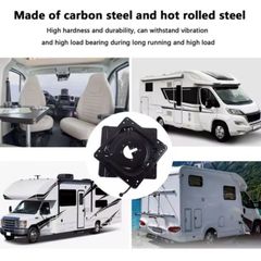 Universal Car Van Motorhome Swivel Seat Base Turntable Rotatable Adaptor Truck 360