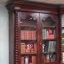 Victorian Renaissance Revival Mahogany Secretaire Bookcase Image 4