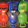 USED PJ Masks Carry cases / lunch box Set of 3 Image 2