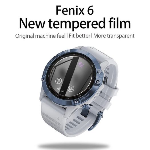 9H Premium Tempered Glass For Garmin Fenix 6 Pro Smartwatch Screen Protector Film Accessories