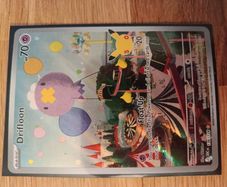 Pokemon 30th Celebration Drifloon Illustration Rare 136/128