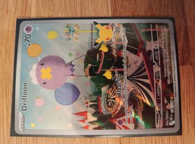 Pokemon 30th Celebration Drifloon Illustration Rare 136/128