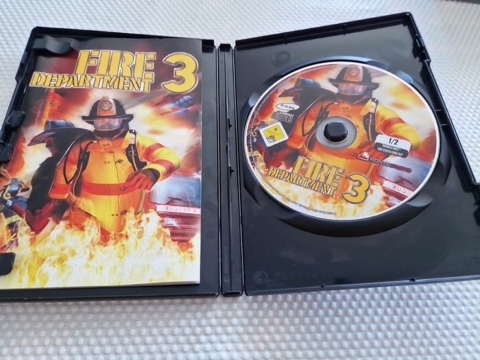 PC Cd Rom Fire Department 3 Games Original