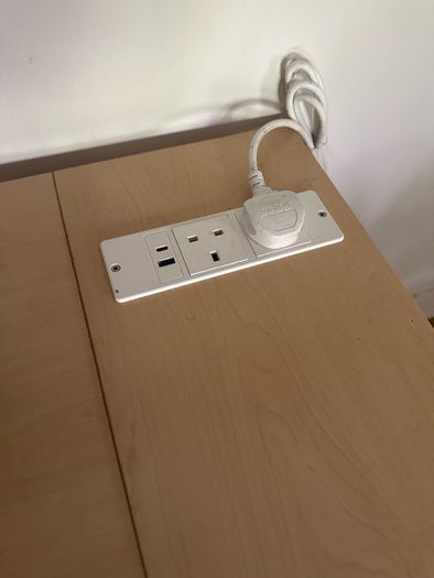 Corner Desk with Shelves