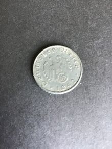 Rare/Genuine WW2 German Coin, 5 Pfennig 1942