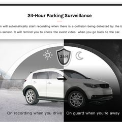 Brand New Original Xiaomi DVR 24 hours, WiFi Parking Mode Night Vision WDR.