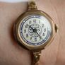 Vintage Medana Rolled Gold Case & Strap Ladies Watch Swiss Made 8 Jewels For Repair Image 7