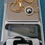 18K Gold Plated Pendant Necklace length 9,5" - 7,0g Image 10