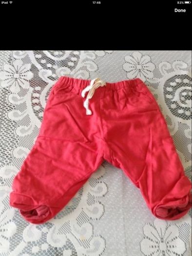 Boys never worn new designer Cyrill Paris bottoms 3/6 mths