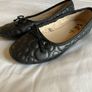 Girls shoe trainers bundle Zara Bershka uk3 35 white and silver sparkles Image 6