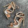 Jimmy Choo Lance Style Stunning Gold Strappy Sandals Size 5! Image 2
