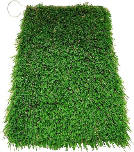 Golf Mat Turf Winter Rules Fairway Hitting Mats with Clip and Hole for Garden Backyard Indoor Outdoor Lightweight Portable